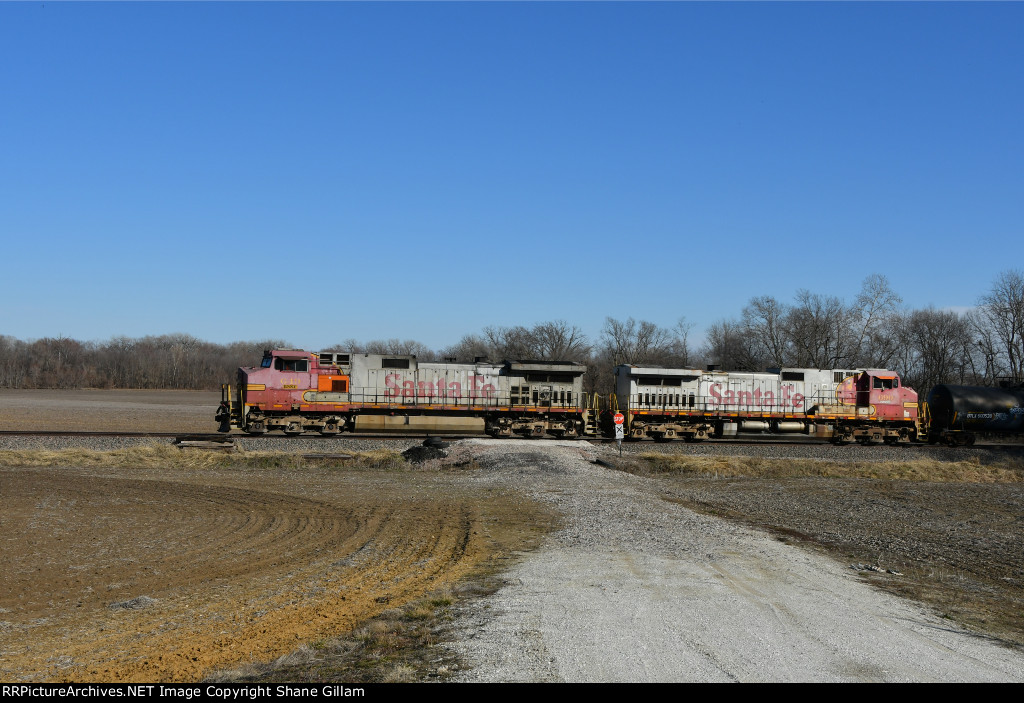 BNSF 649 one last time, 